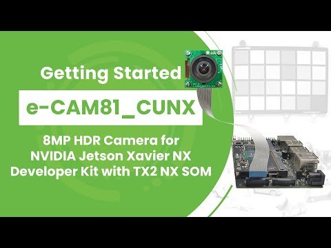 e-con Systems launches 4K HDR MIPI CSI-2 camera based on AR0821 for NVIDIA® Jetson Xavier™ NX / TX2 NX / Nano development kit
